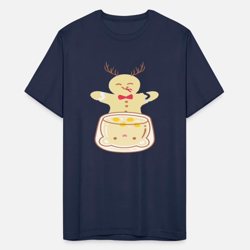 A Gingerbread Reindeer in Pudding Cup