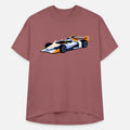A pixel art of a super racing car