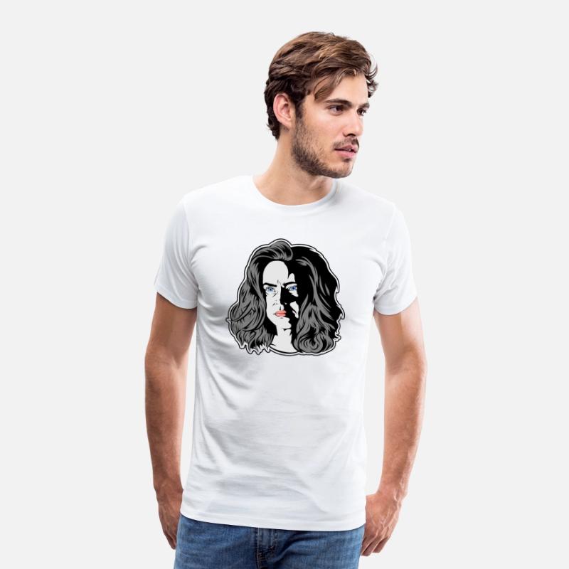 A woman out of a noir movie white