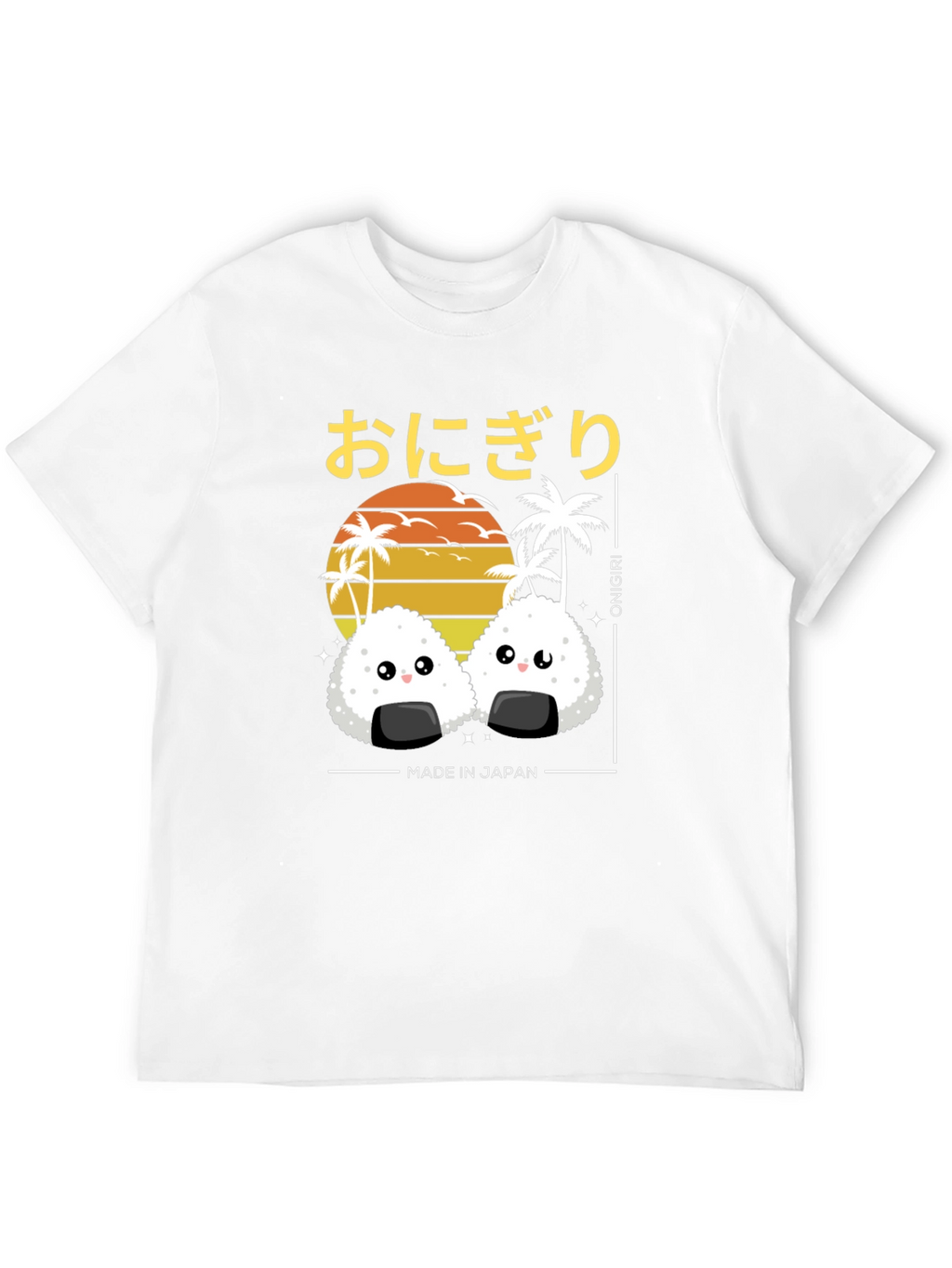 Kawaii Onigiri Japan T-Shirt
