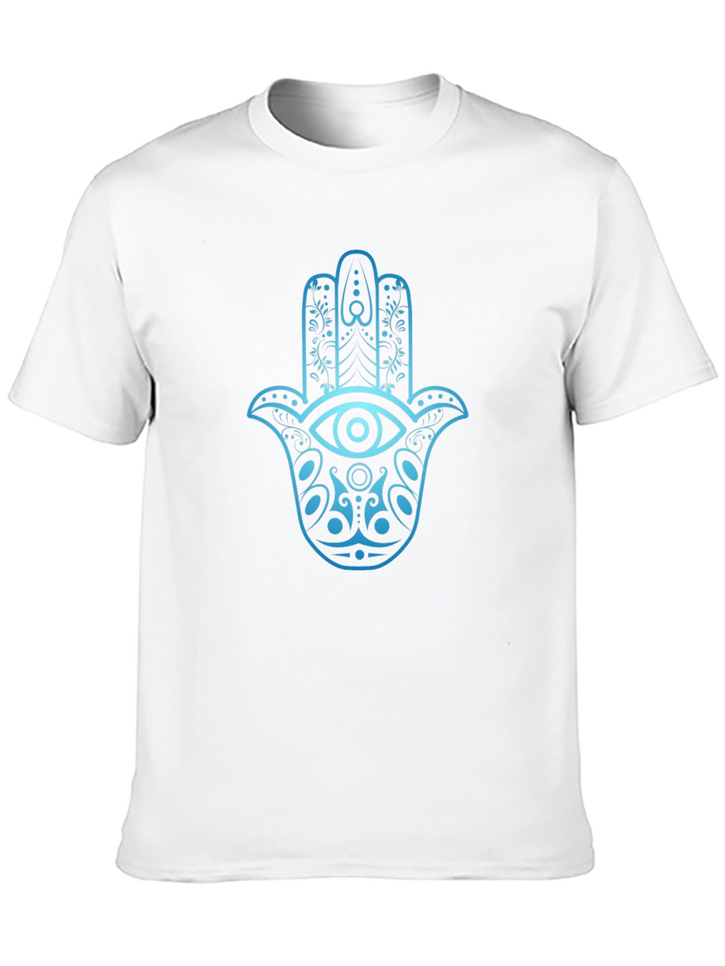 Hamsa Hand Graphic Tee - Eye Protection Design