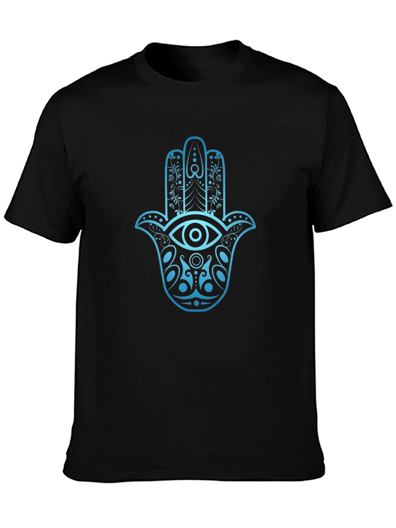 Hamsa Hand Graphic Tee - Eye Protection Design