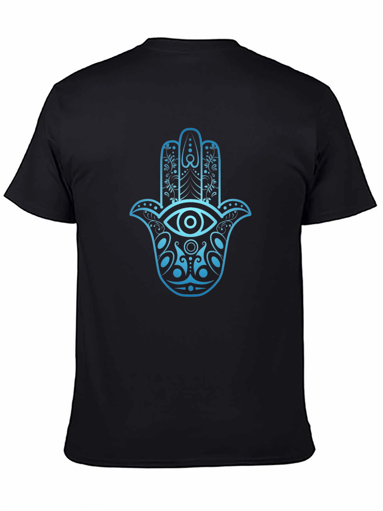 Hamsa Hand Graphic Tee - Eye Protection Design