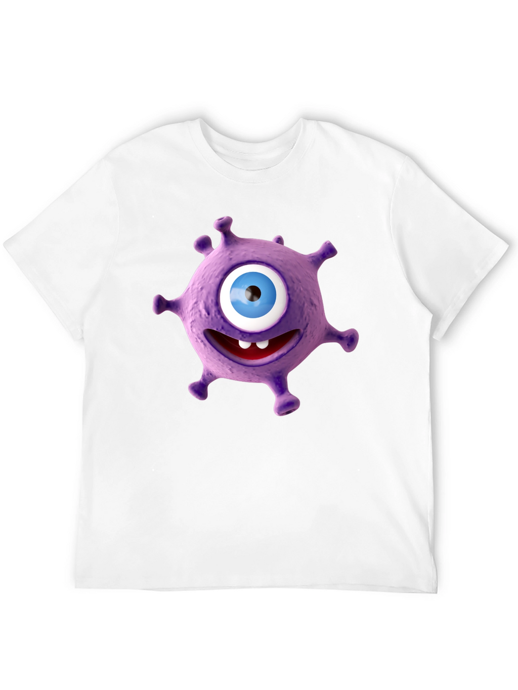 Funny Purple Monster Graphic Tee