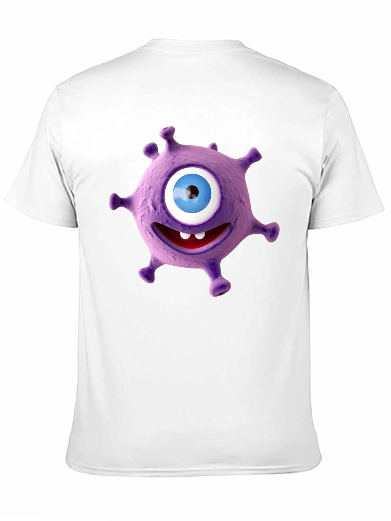 Funny Purple Monster Graphic Tee