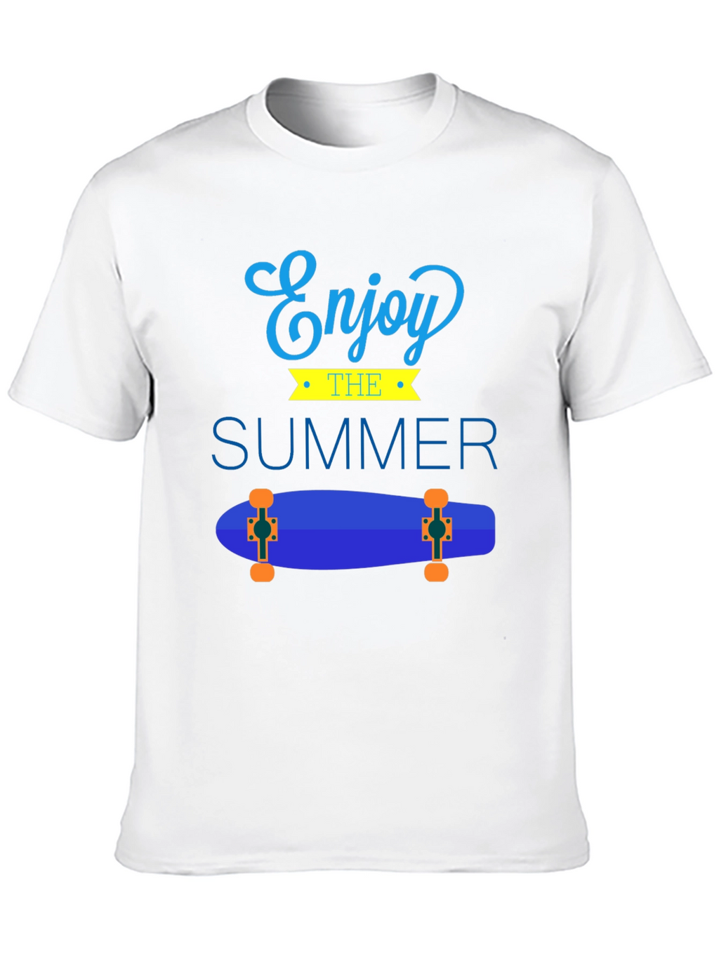 Enjoy The Summer Skateboard Graphic Tee