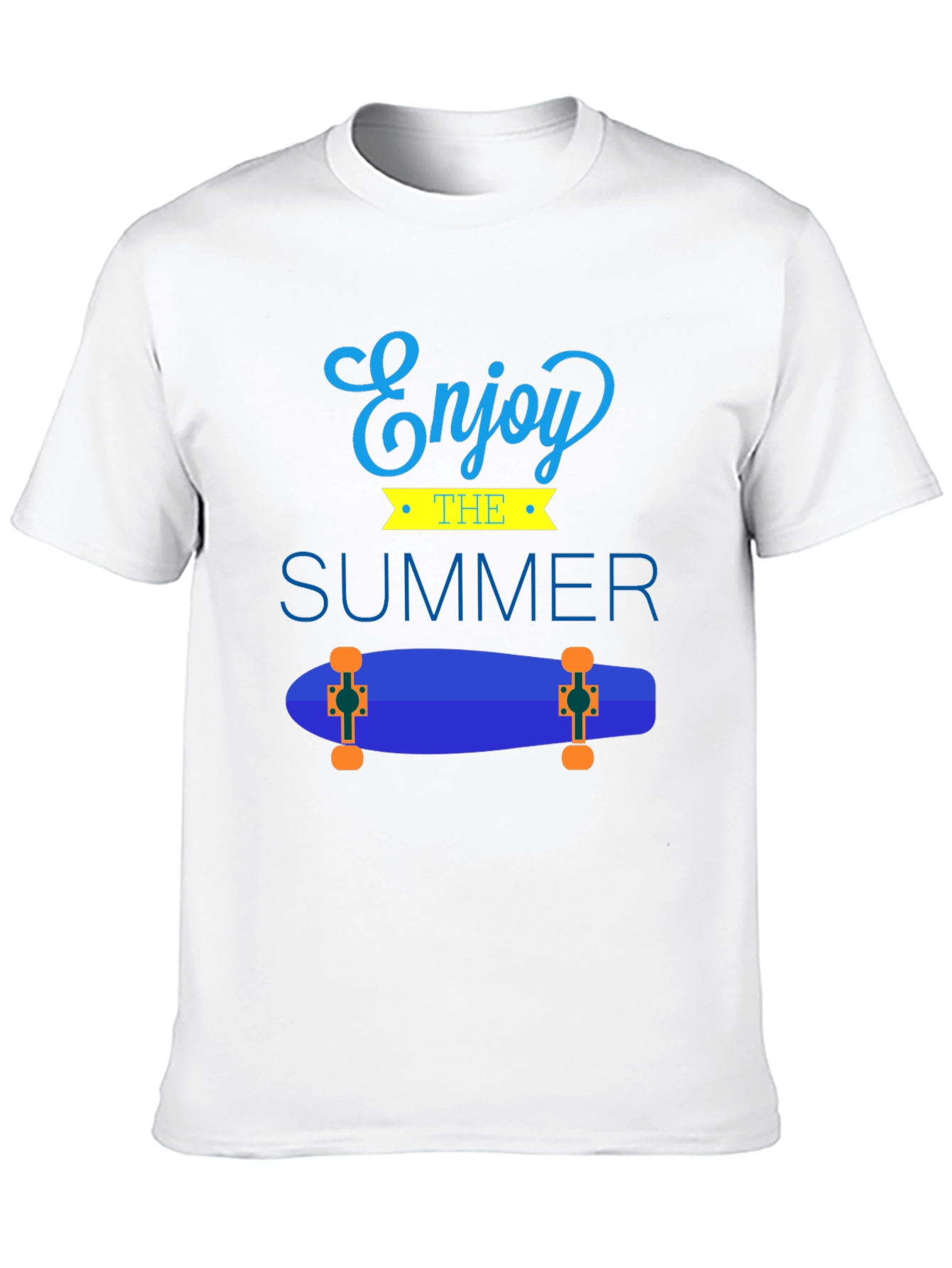 Enjoy The Summer Skateboard Graphic Tee