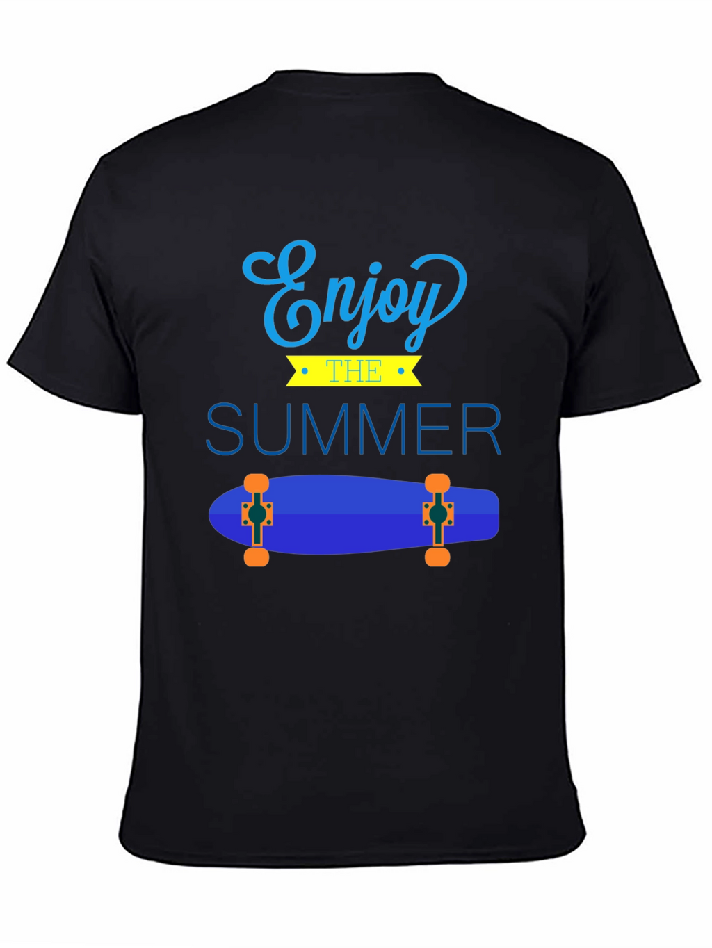 Enjoy The Summer Skateboard Graphic Tee