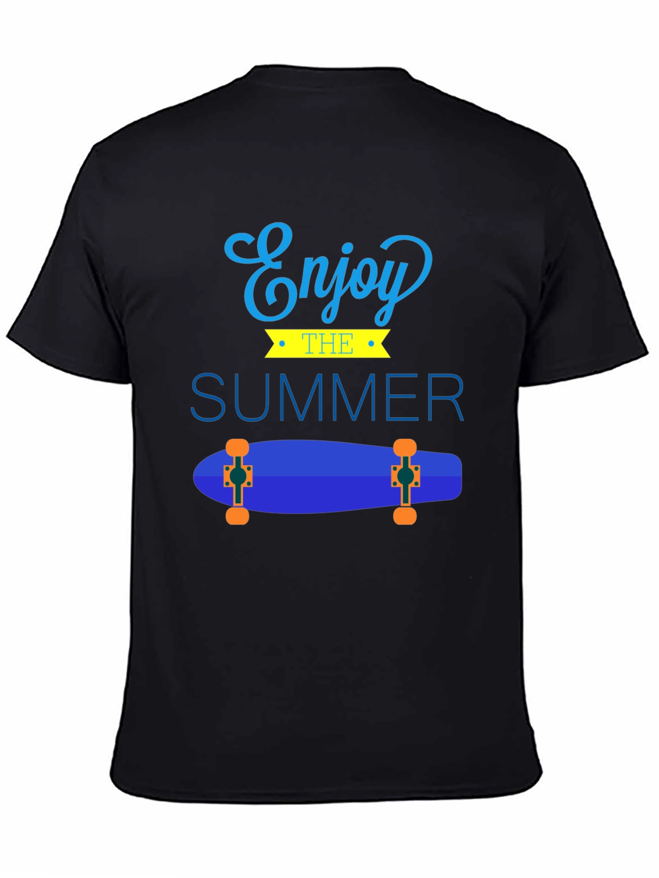 Enjoy The Summer Skateboard Graphic Tee