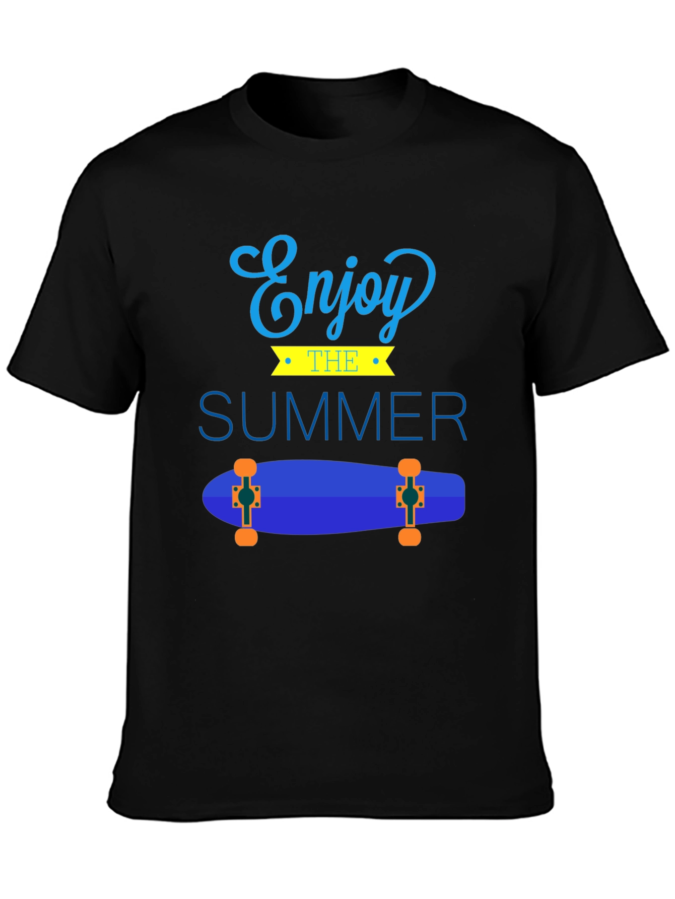 Enjoy The Summer Skateboard Graphic Tee