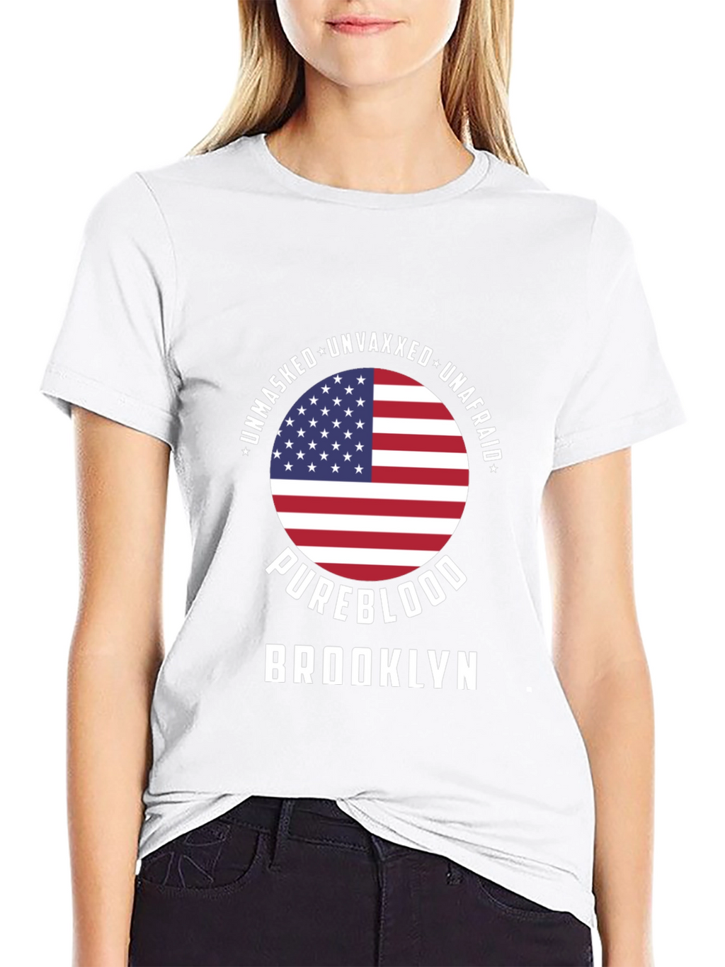 Pureblood Brooklyn T-Shirt - Unmasked Unvaxxed Unafraid