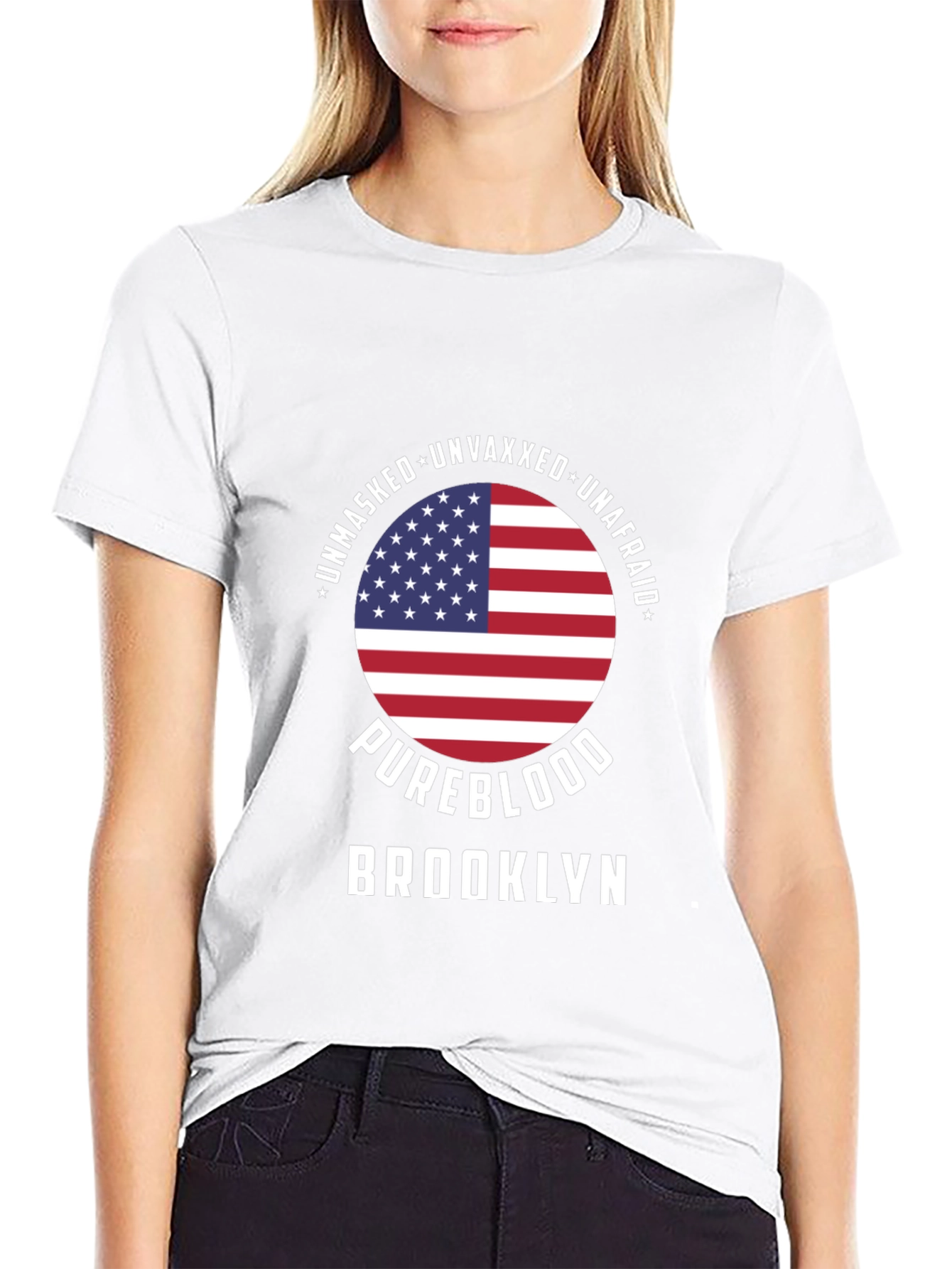 Pureblood Brooklyn T-Shirt - Unmasked Unvaxxed Unafraid