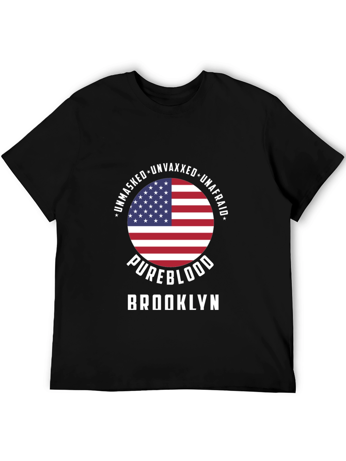 Pureblood Brooklyn T-Shirt - Unmasked Unvaxxed Unafraid