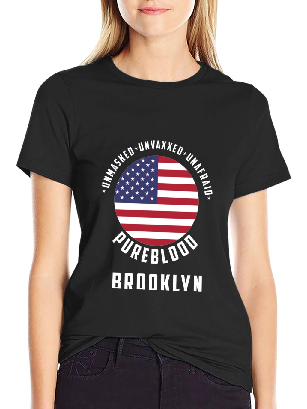 Pureblood Brooklyn T-Shirt - Unmasked Unvaxxed Unafraid