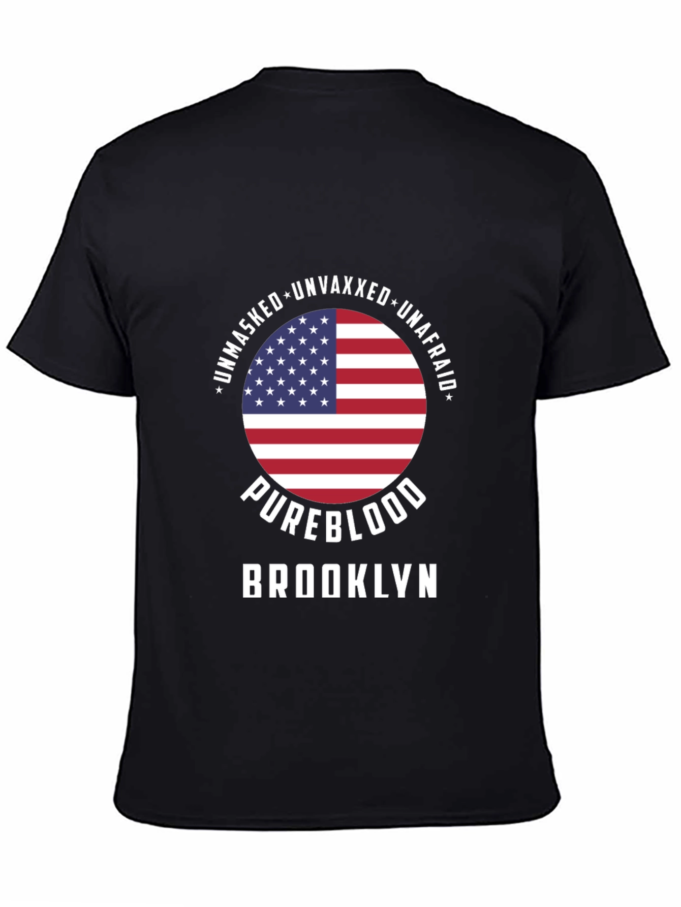 Pureblood Brooklyn T-Shirt - Unmasked Unvaxxed Unafraid