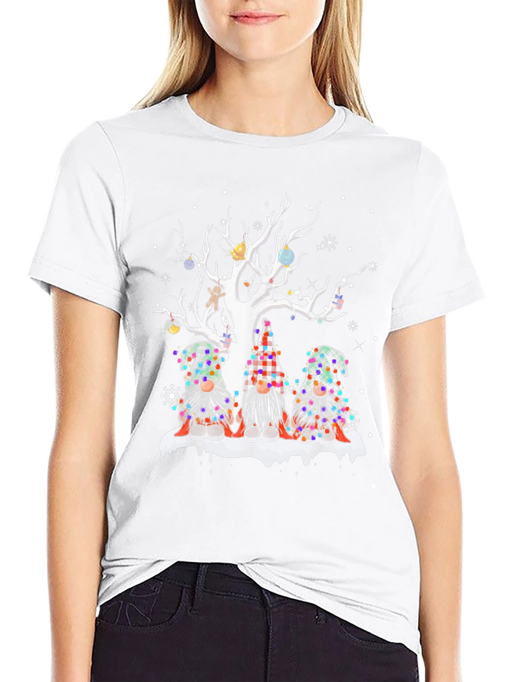 Festive Gnome Christmas T-Shirt