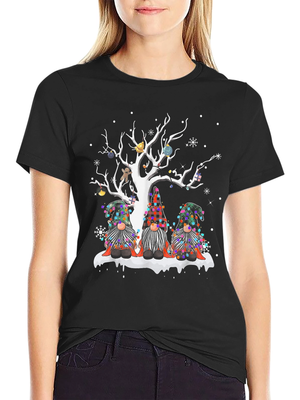 Festive Gnome Christmas T-Shirt