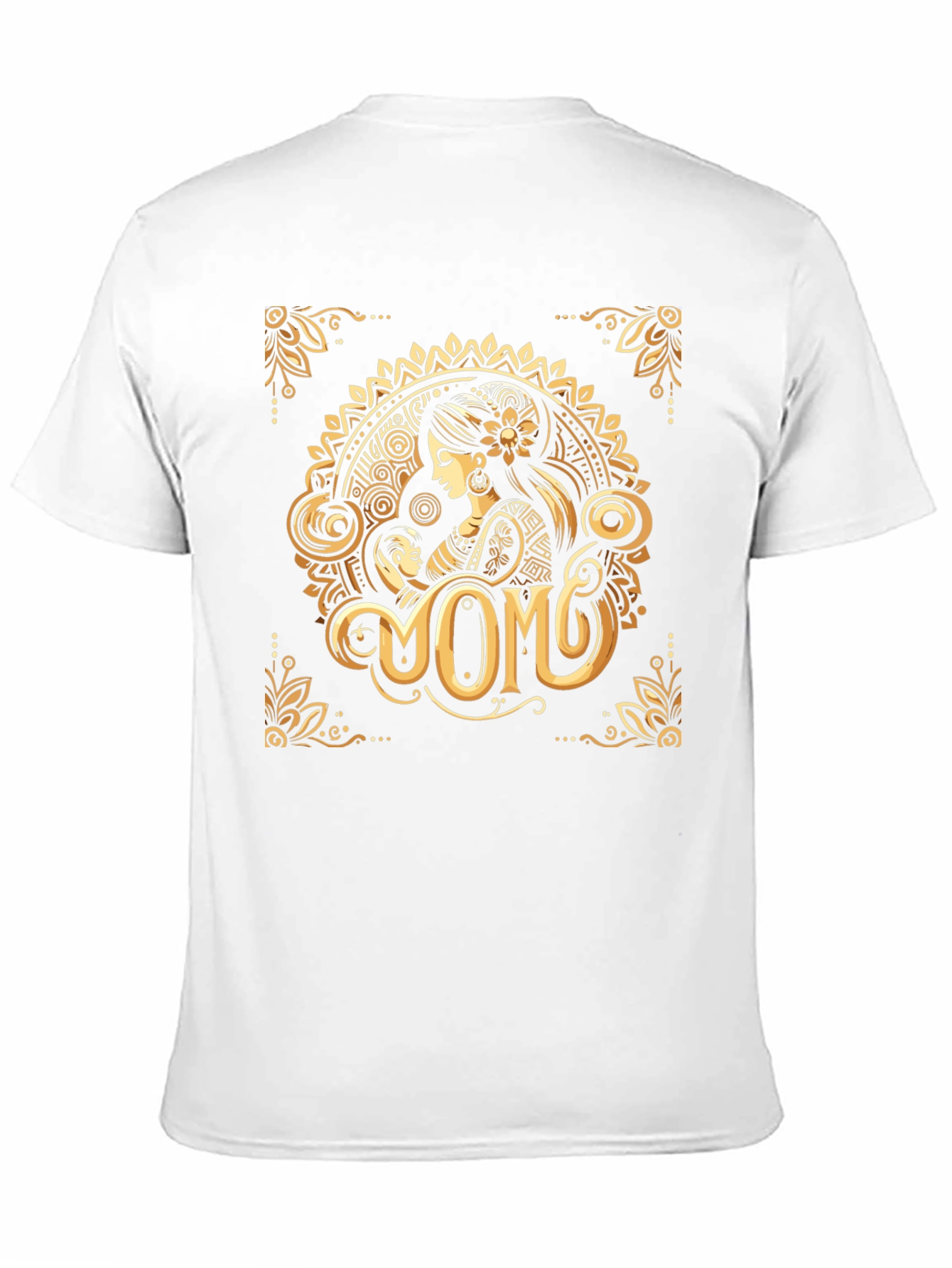 Elegant Momo Graphic Print Crew Neck T-Shirt