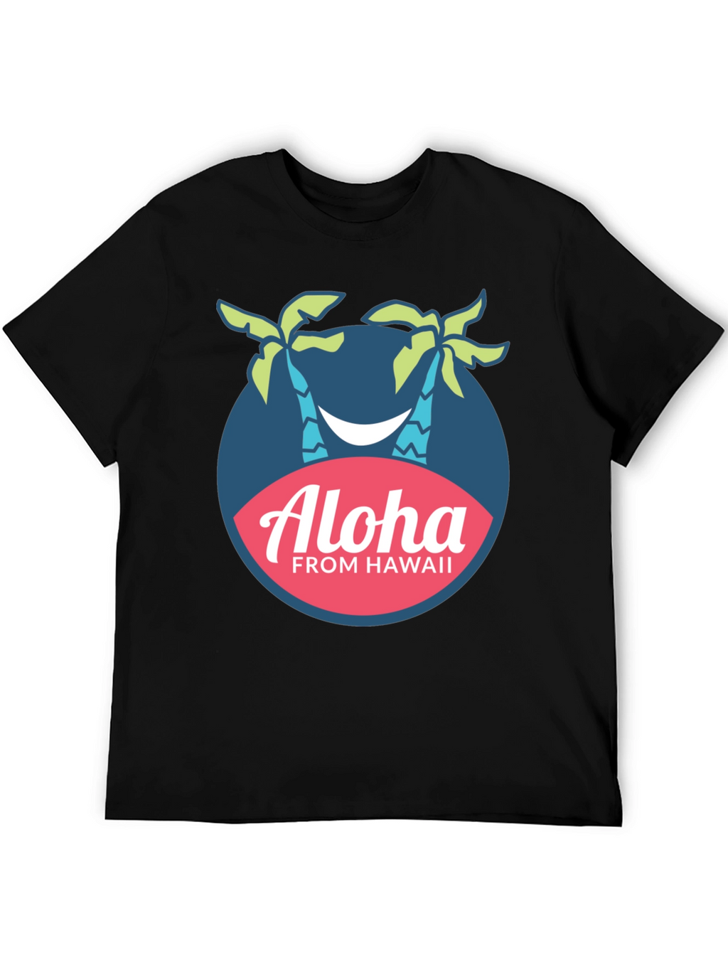 Aloha From Hawaii Palm Tree Graphic T-Shirt