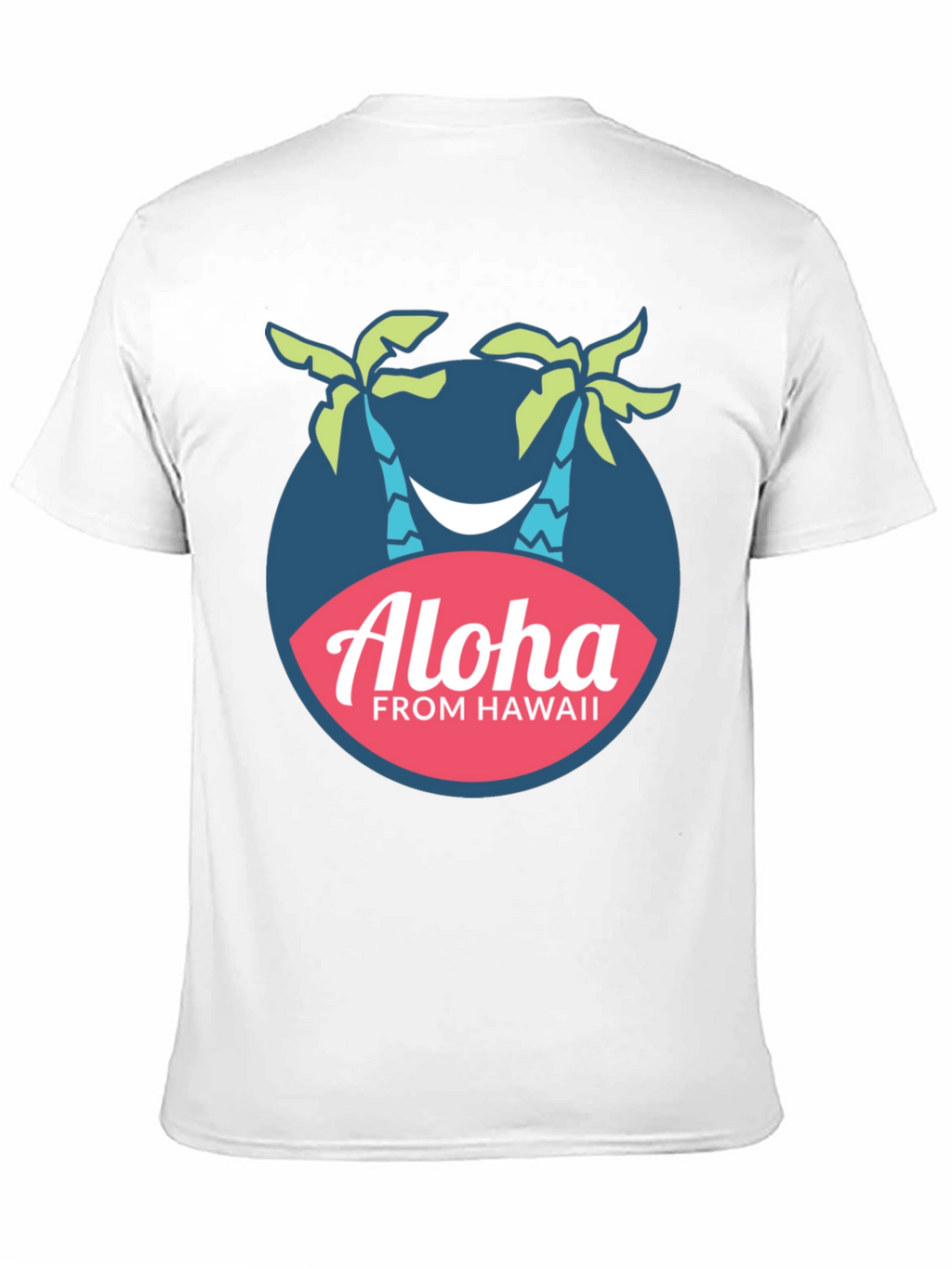 Aloha From Hawaii Palm Tree Graphic T-Shirt