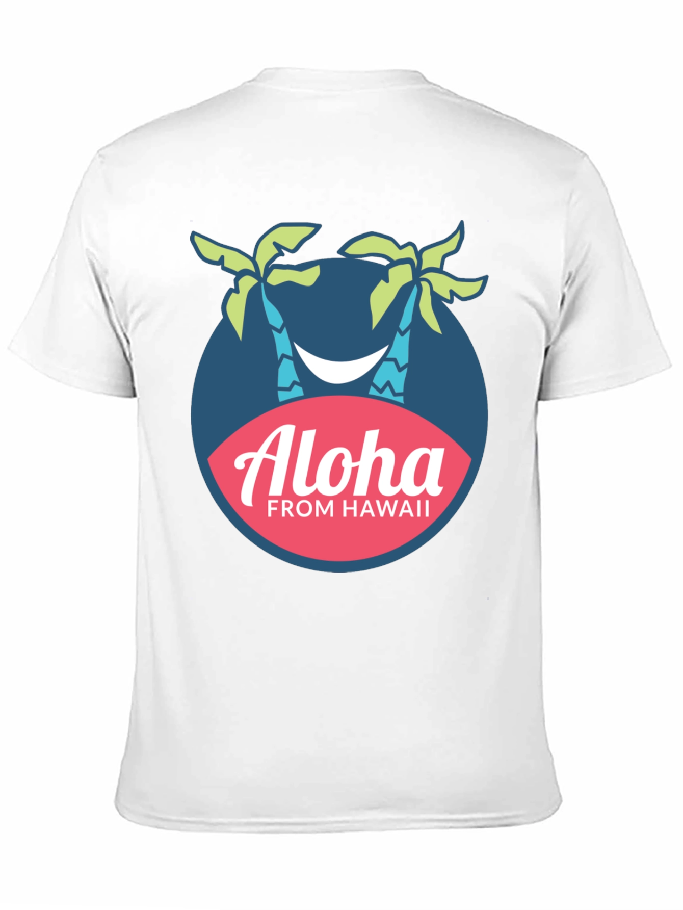 Aloha From Hawaii Palm Tree Graphic T-Shirt