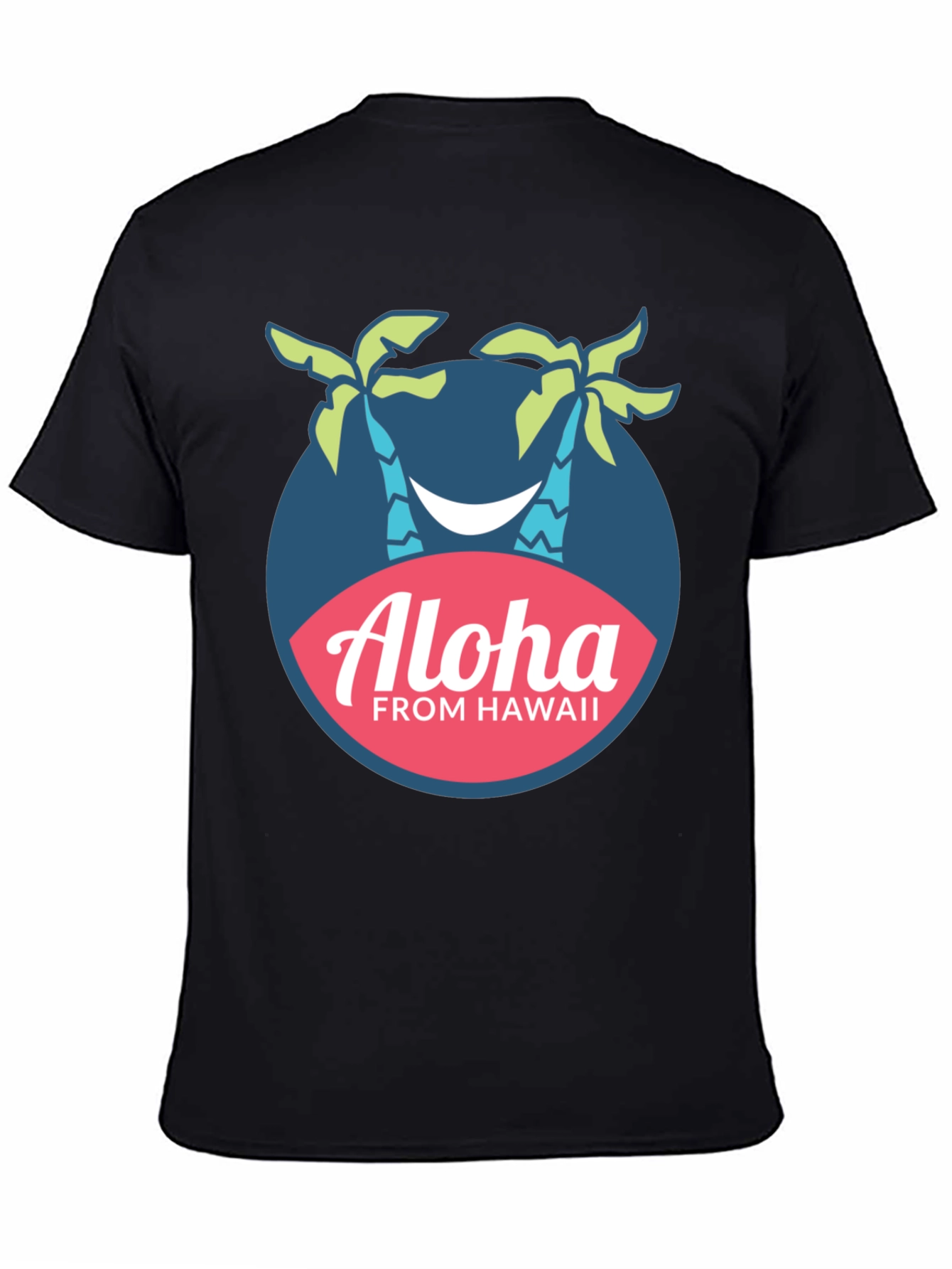 Aloha From Hawaii Palm Tree Graphic T-Shirt