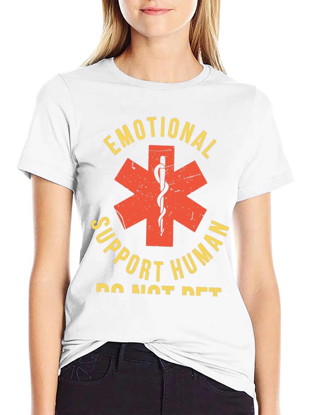 Emotional Support Human Graphic Tee