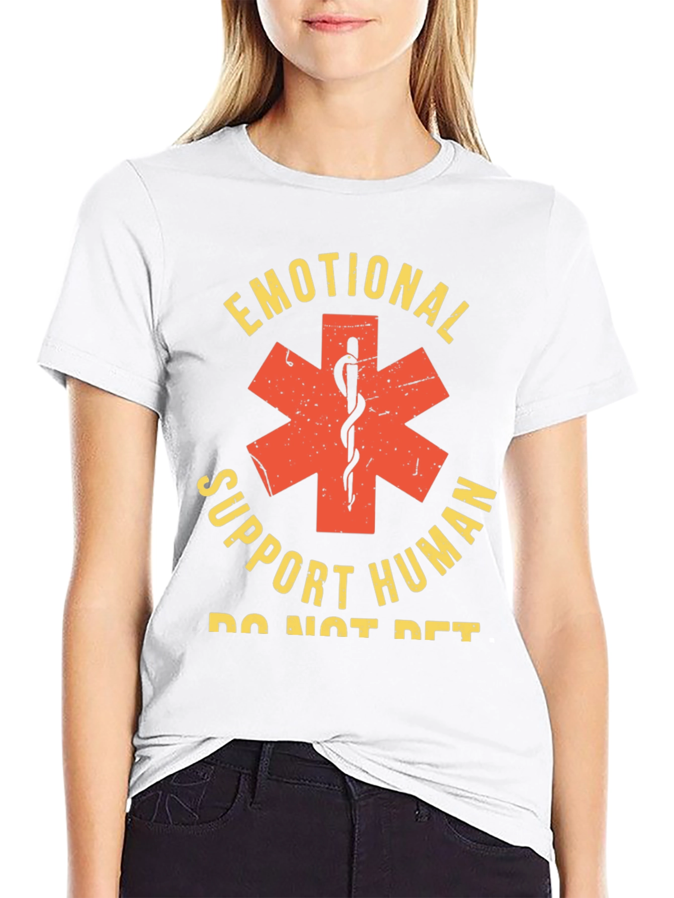 Emotional Support Human Graphic Tee