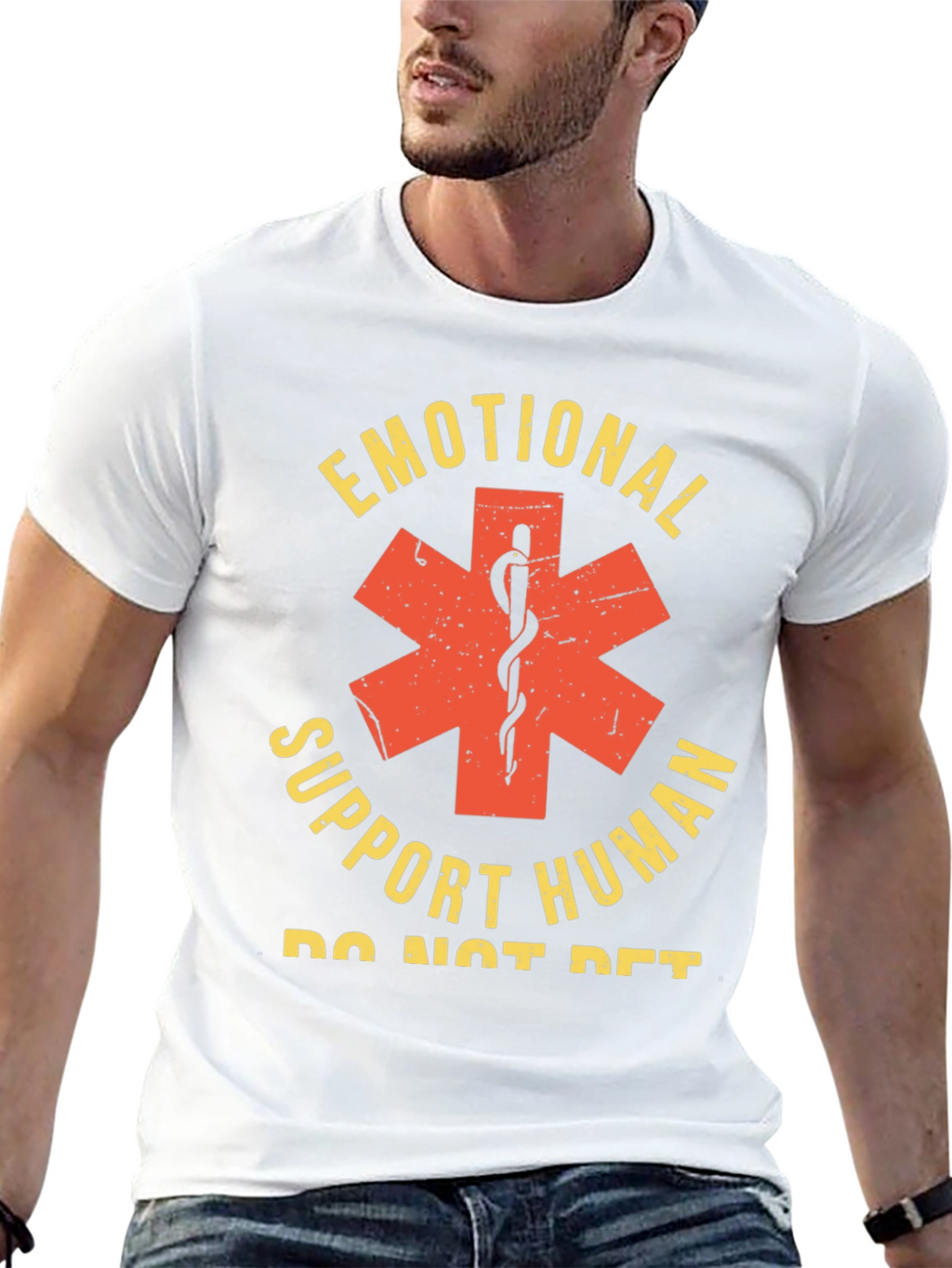 Emotional Support Human Graphic Tee