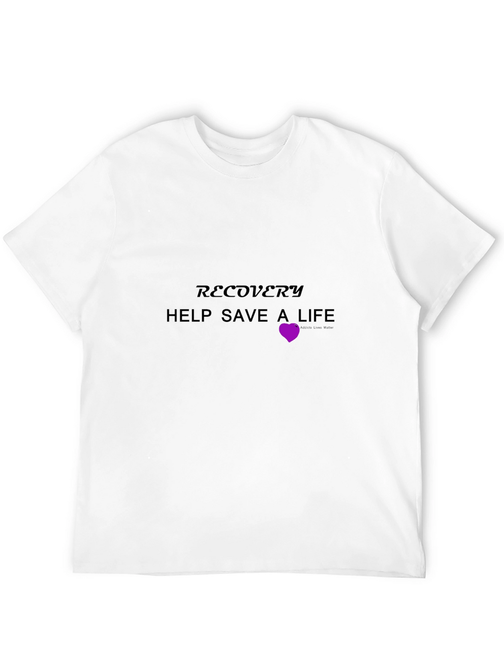 Recovery Help Save A Life Tee