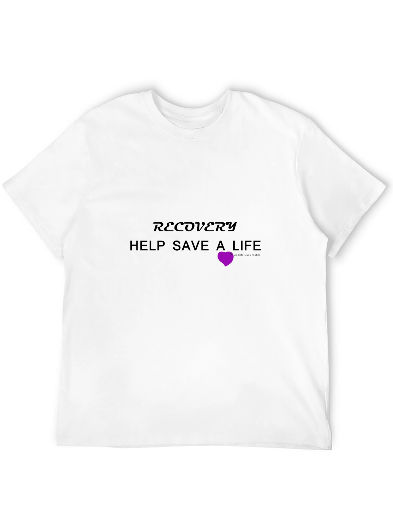 Recovery Help Save A Life Tee