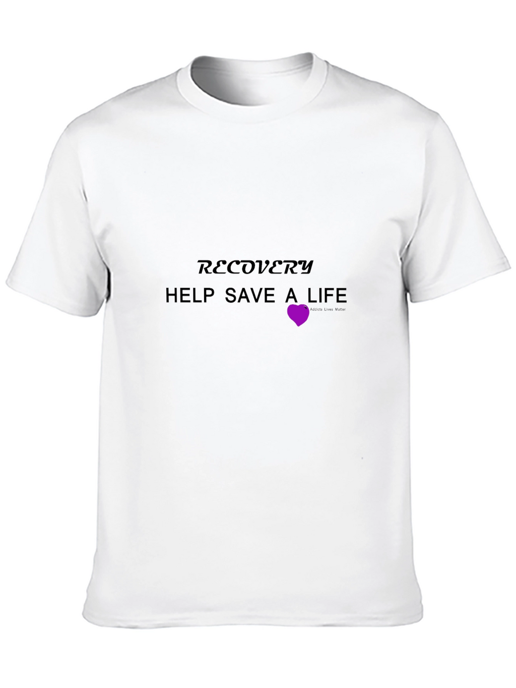 Recovery Help Save A Life Tee