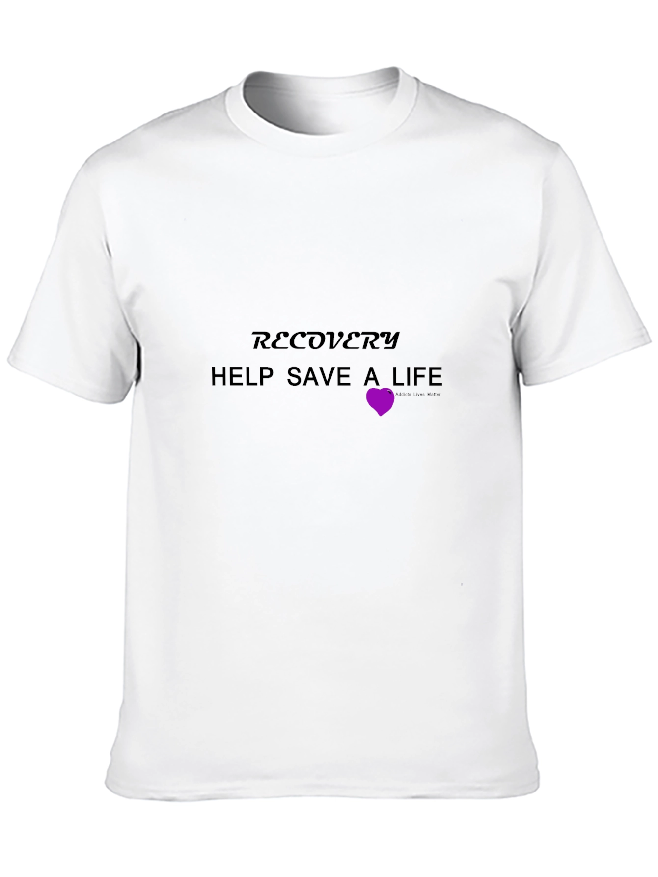 Recovery Help Save A Life Tee