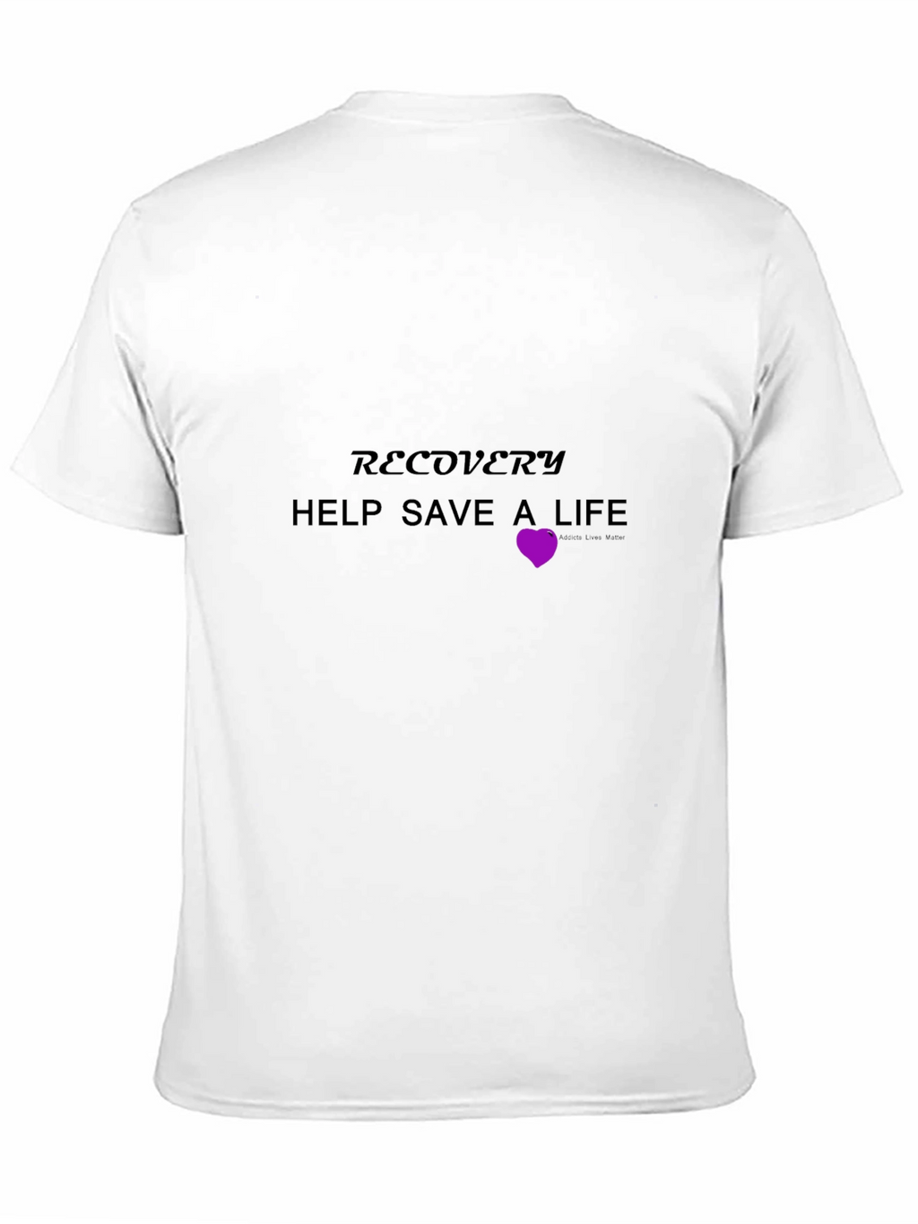 Recovery Help Save A Life Tee