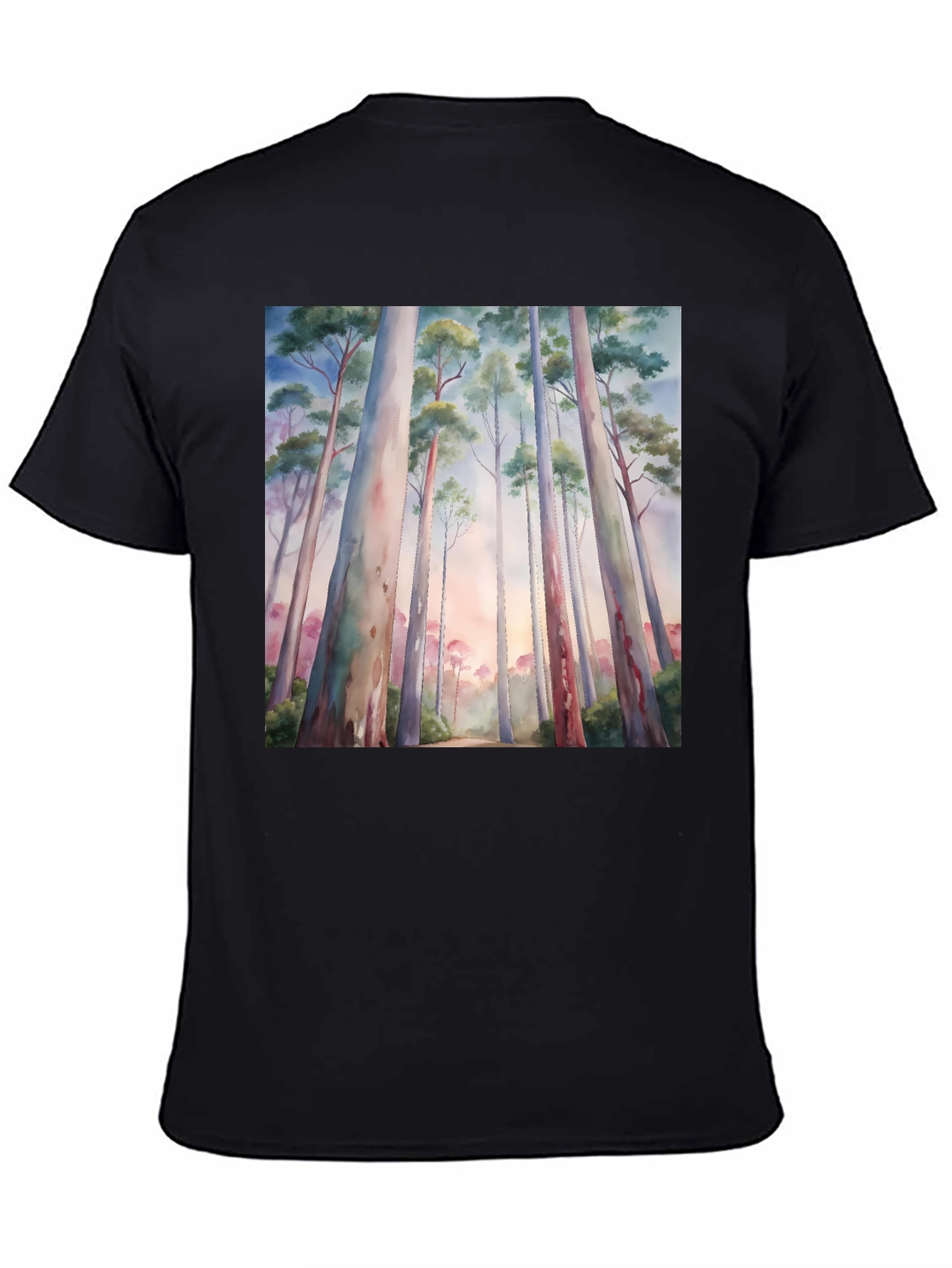 Eucalyptus Forest Watercolor Graphic Tee