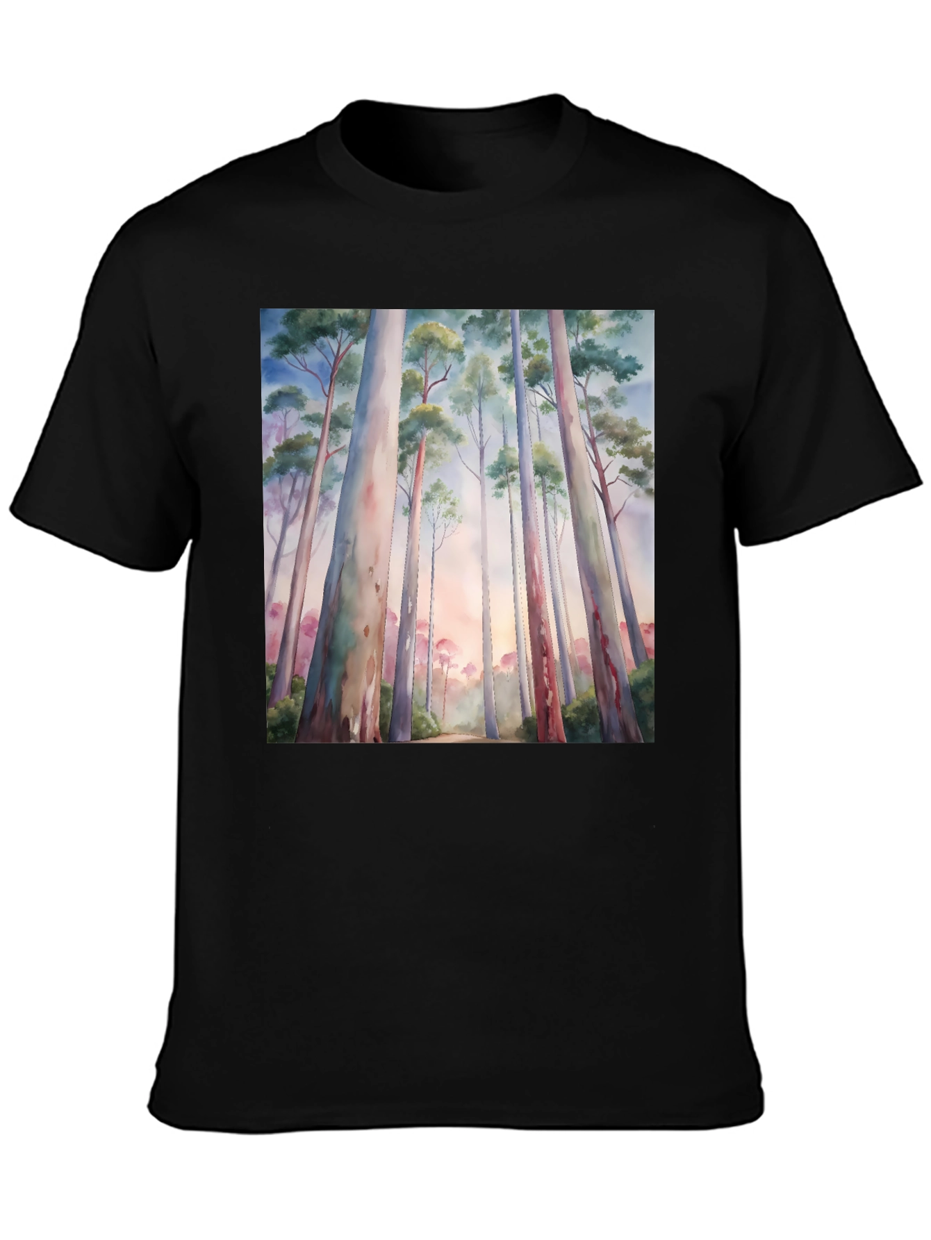 Eucalyptus Forest Watercolor Graphic Tee