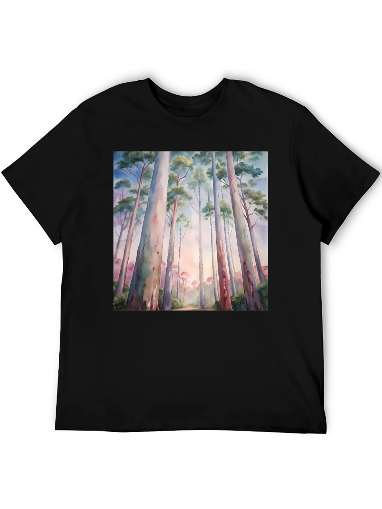Eucalyptus Forest Watercolor Graphic Tee