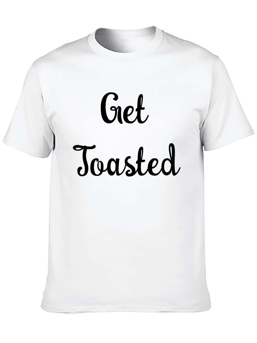 Get Toasted Black Graphic Tee