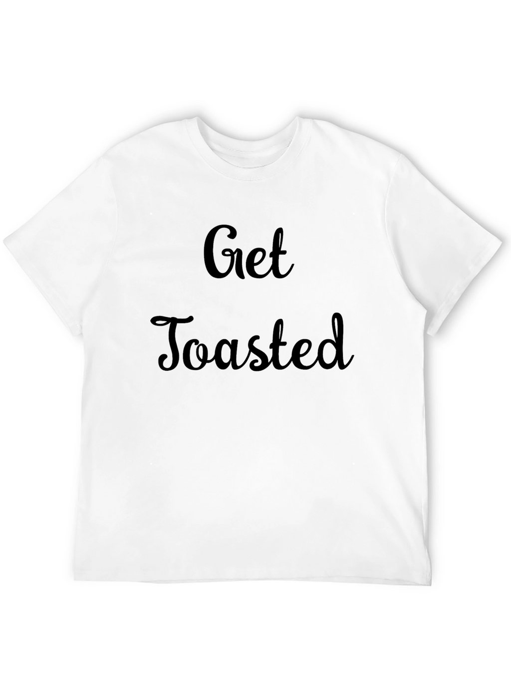 Get Toasted Black Graphic Tee