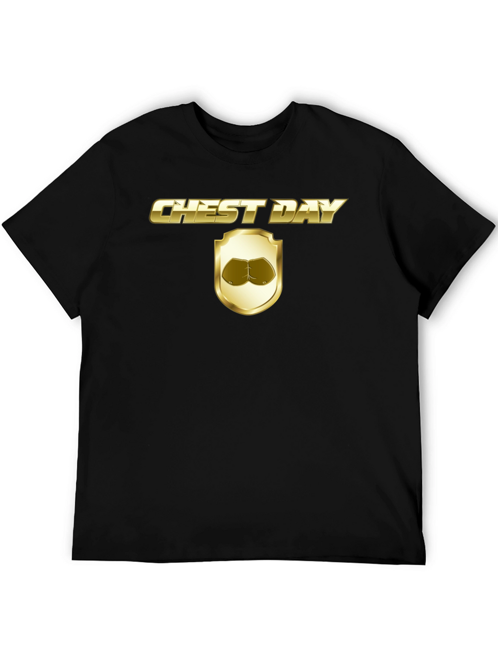 Chest Day Graphic T-Shirt - Gym Humor
