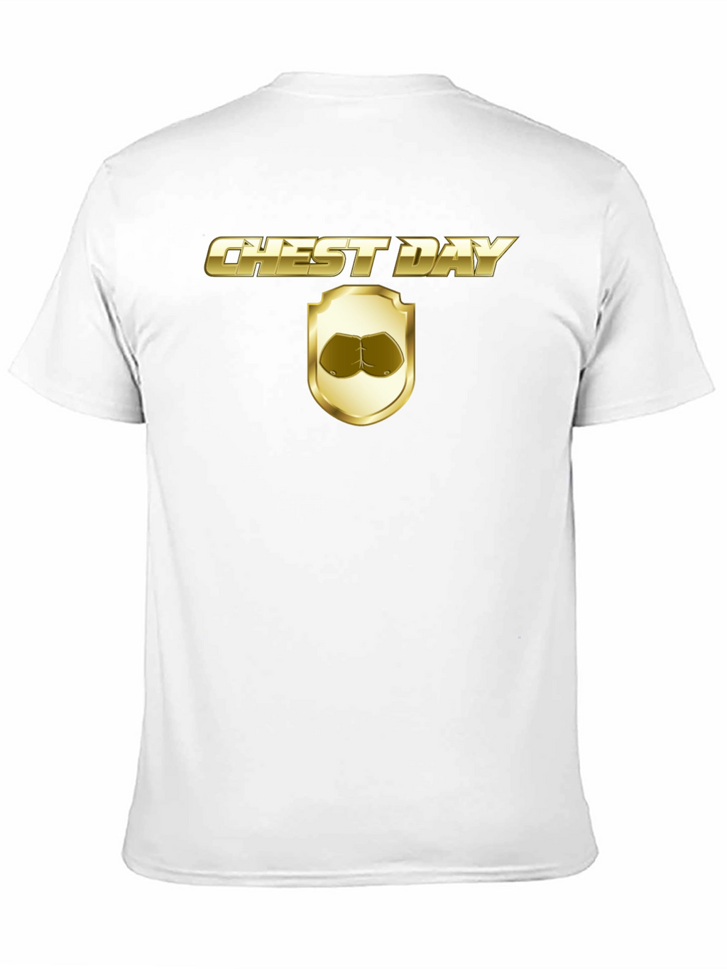 Chest Day Graphic T-Shirt - Gym Humor