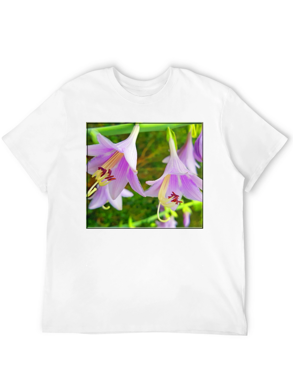 Floral T-Shirt with Unique Flower Print
