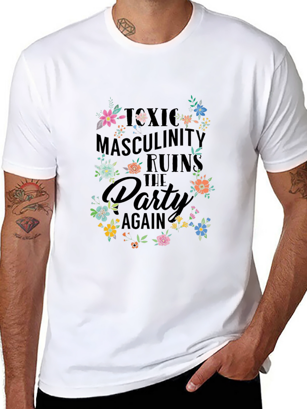 Toxic Masculinity Ruins the Party T-Shirt