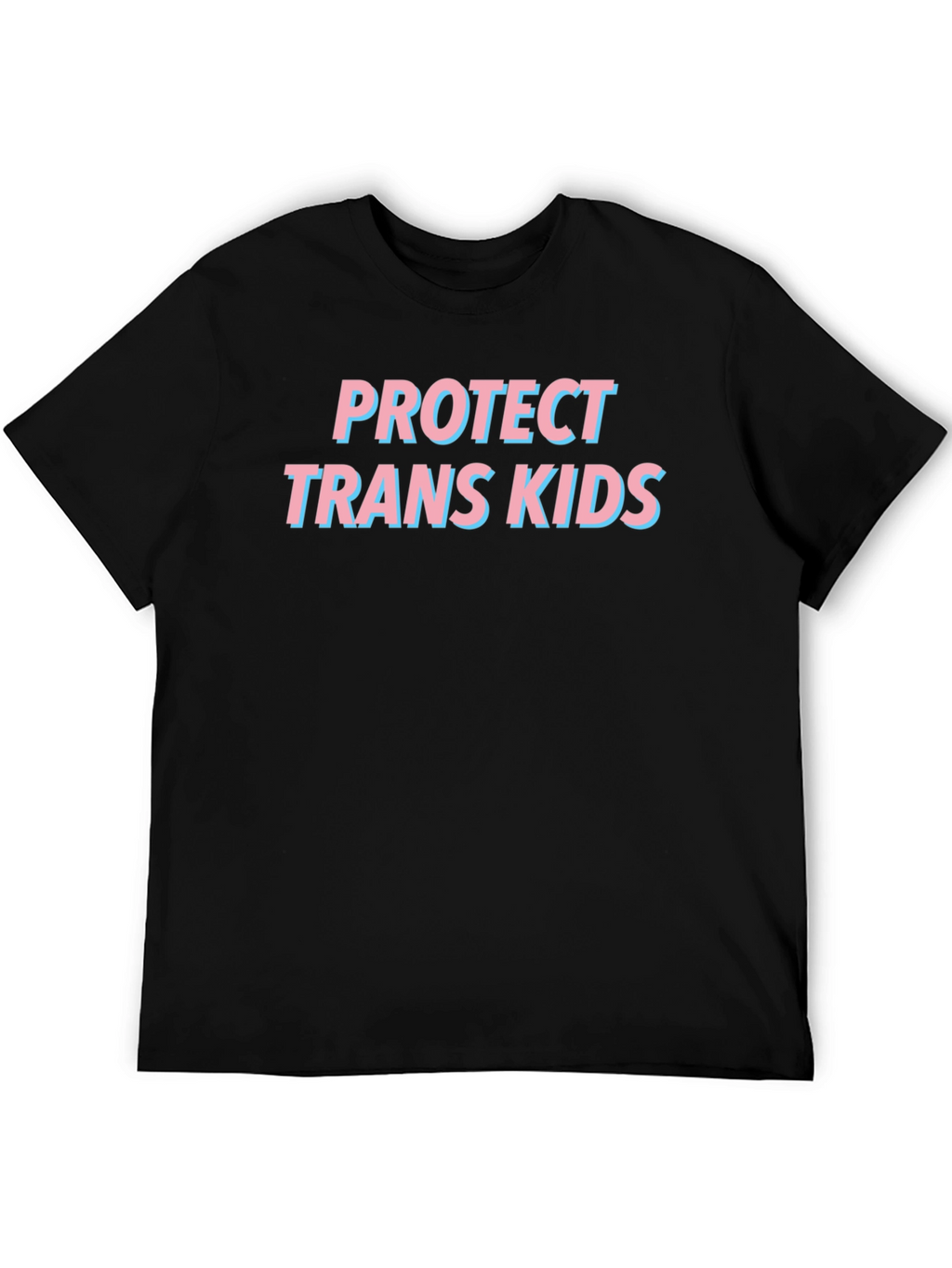Protect Trans Kids Graphic Tee - Black