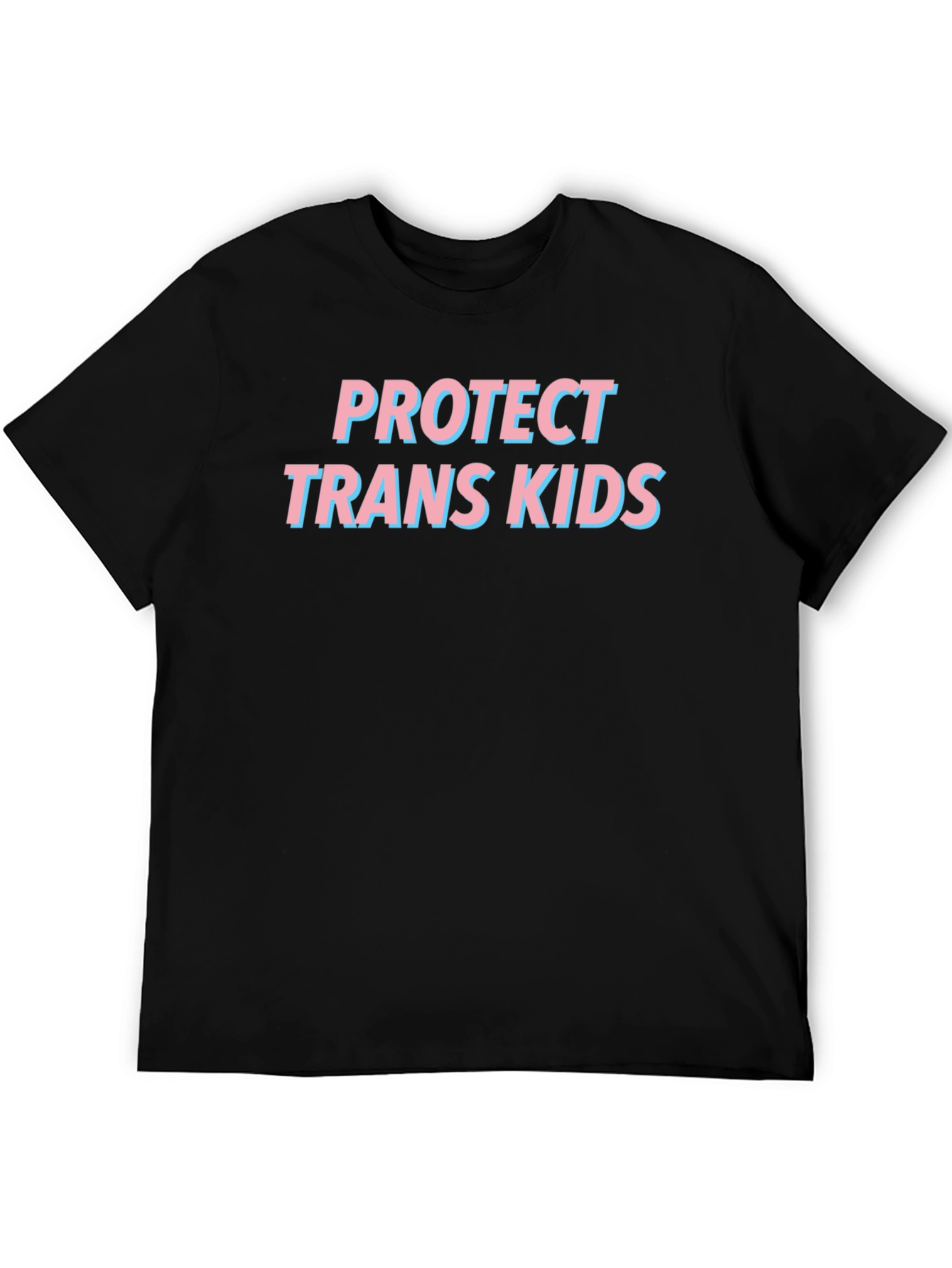 Protect Trans Kids Graphic Tee - Black