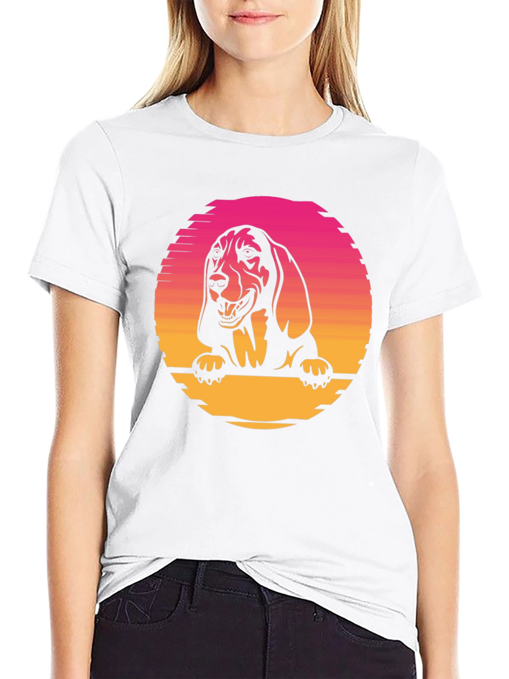 Retro Dachshund Dog T-Shirt