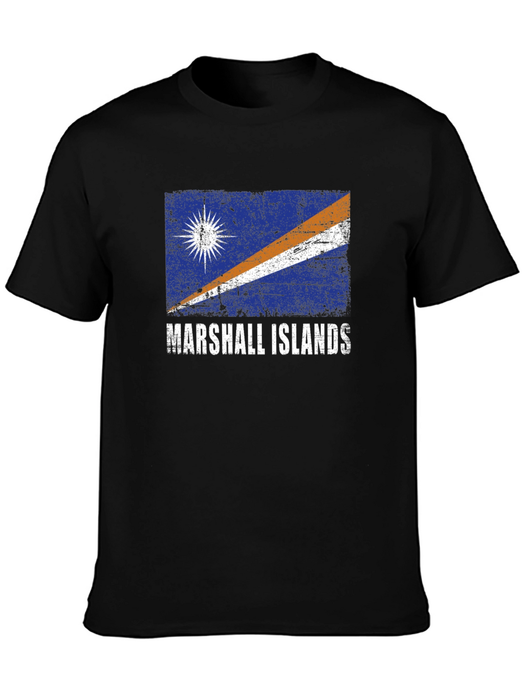 Marshall Islands Flag Graphic T-Shirt