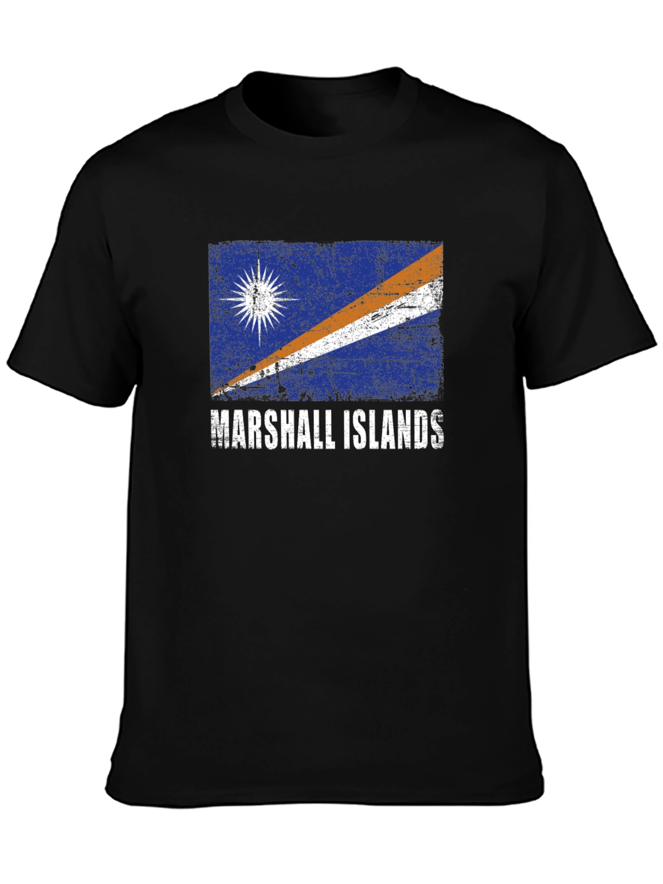 Marshall Islands Flag Graphic T-Shirt