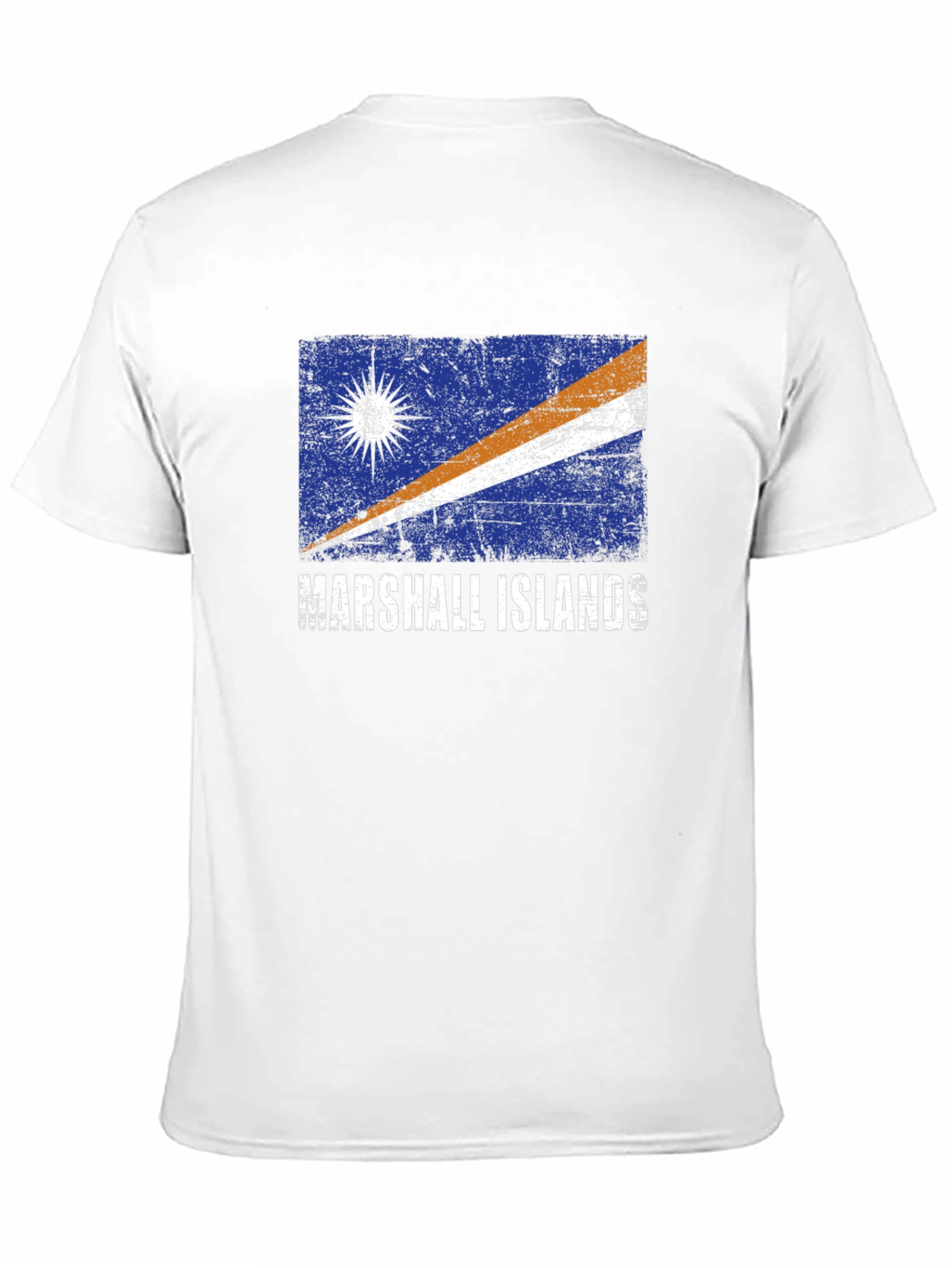 Marshall Islands Flag Graphic T-Shirt