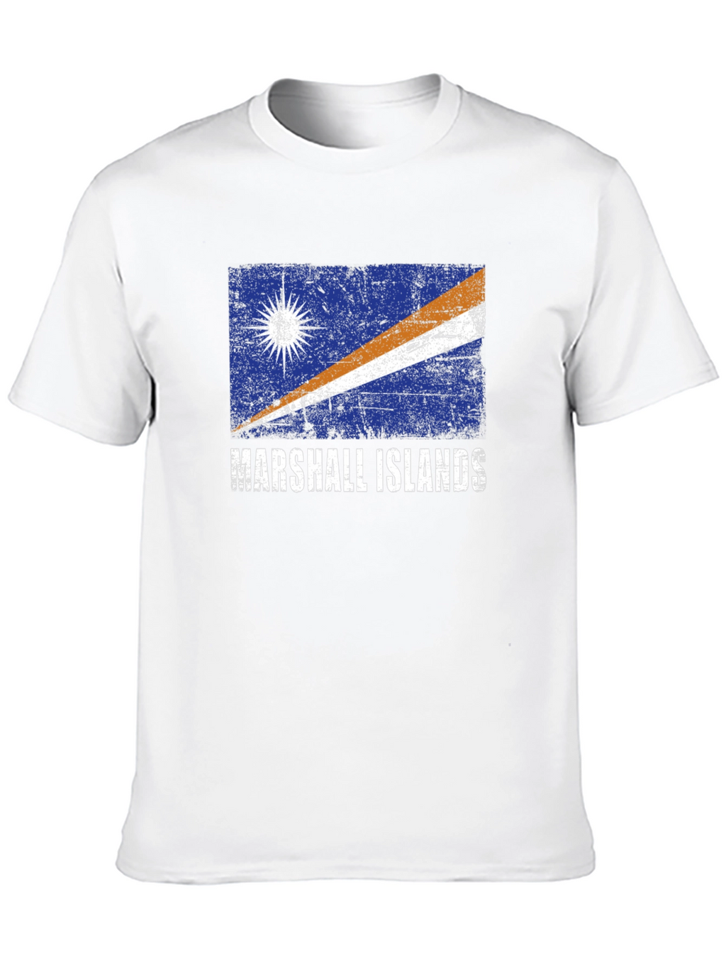 Marshall Islands Flag Graphic T-Shirt